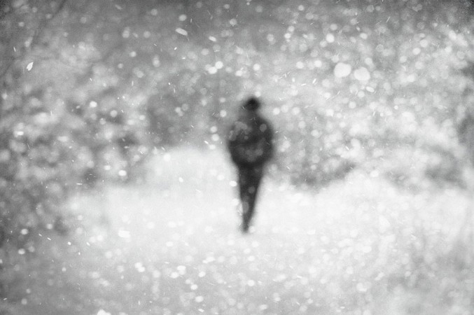 Donata Wenders, In the Snow IX, Allgäu 2010